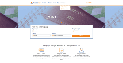 Dwidaya / Ezytravel VISA and Passport